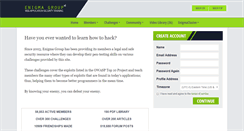 Desktop Screenshot of enigmagroup.org
